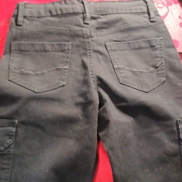 Bnwt dark navy Blue cargo skinny pants size 4 - Picture 13 of 17